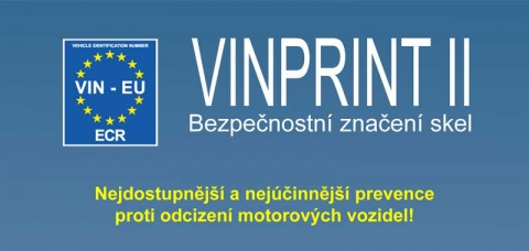 Značení autoskel VIN